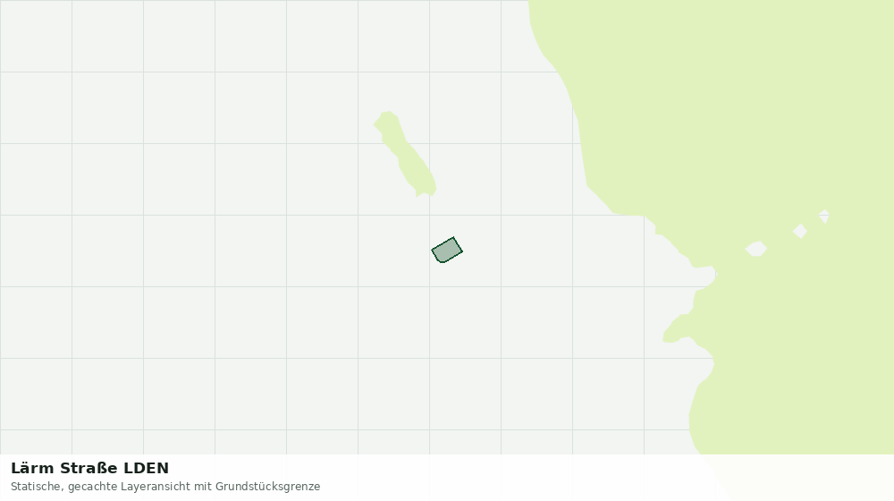 Statische Kartenansicht: Lärm Straße LDEN