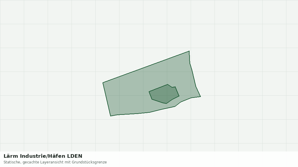 Statische Kartenansicht: Lärm Industrie/Häfen LDEN