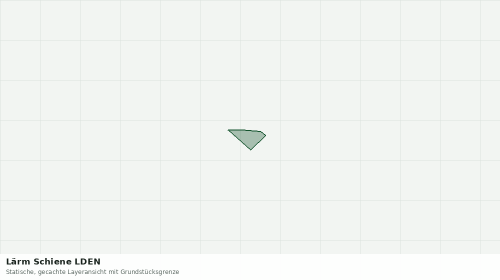 Statische Kartenansicht: Lärm Schiene LDEN