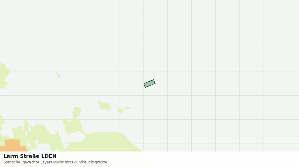 Statische Kartenansicht: Lärm Straße LDEN