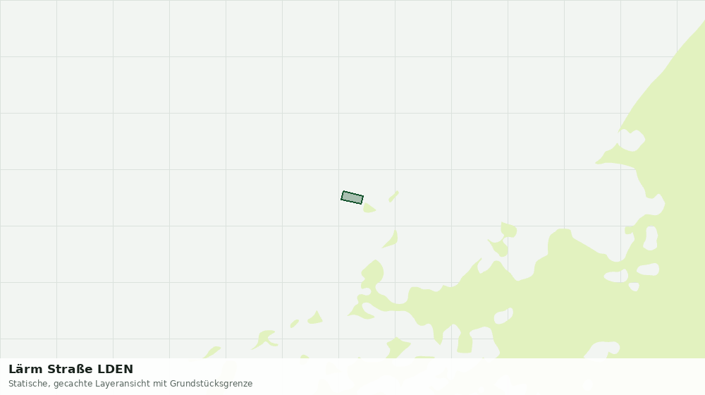 Statische Kartenansicht: Lärm Straße LDEN