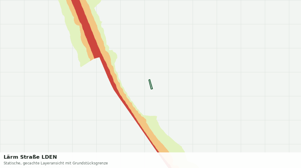 Statische Kartenansicht: Lärm Straße LDEN