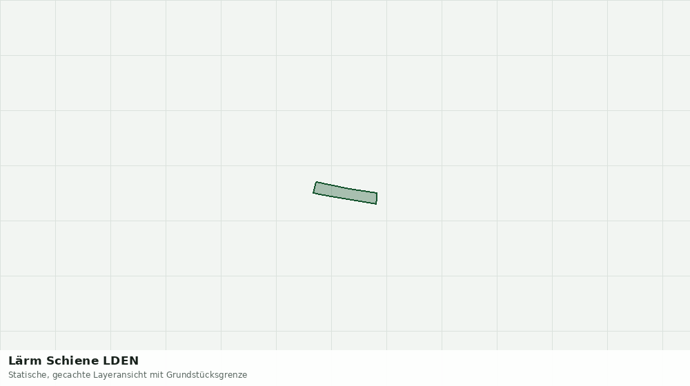 Statische Kartenansicht: Lärm Schiene LDEN