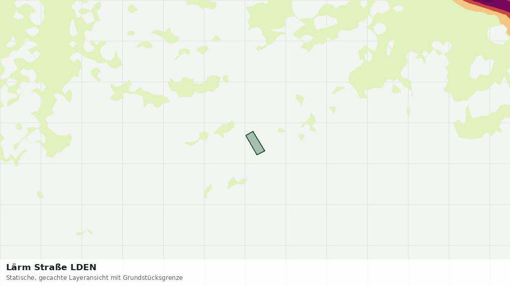 Statische Kartenansicht: Lärm Straße LDEN