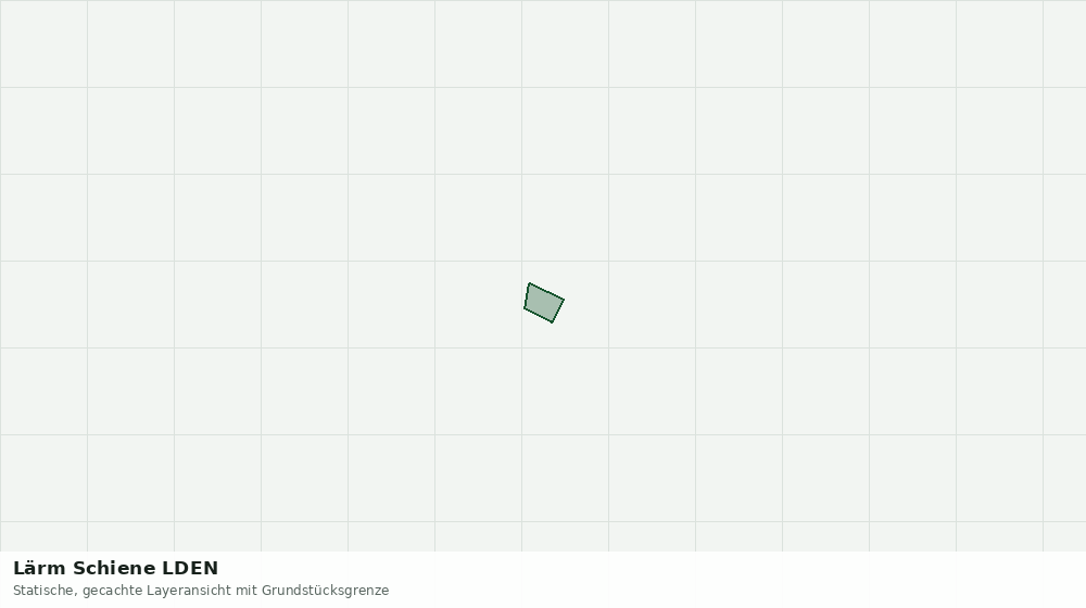 Statische Kartenansicht: Lärm Schiene LDEN
