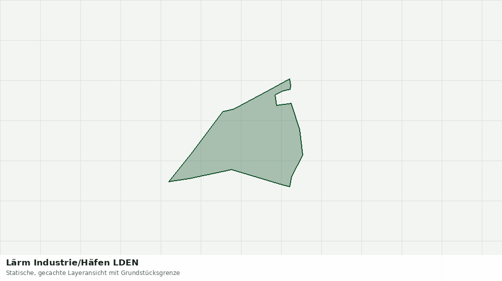 Statische Kartenansicht: Lärm Industrie/Häfen LDEN