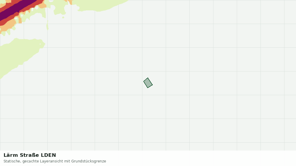 Statische Kartenansicht: Lärm Straße LDEN