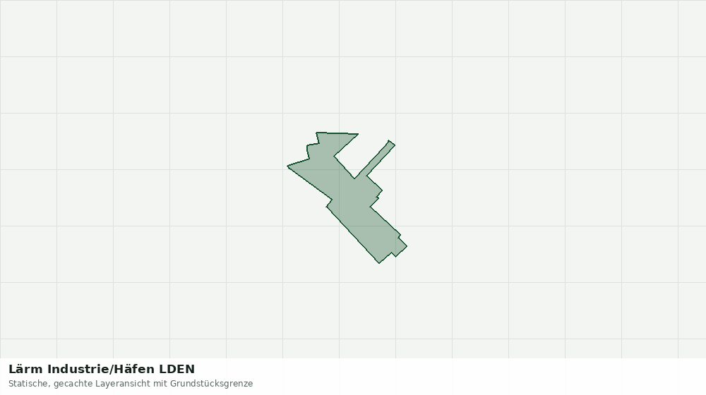 Statische Kartenansicht: Lärm Industrie/Häfen LDEN