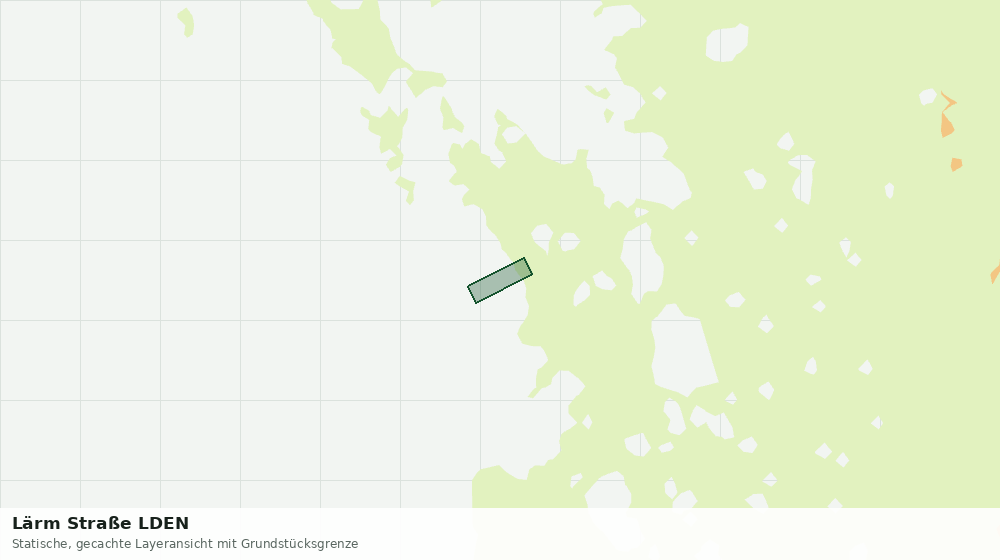 Statische Kartenansicht: Lärm Straße LDEN
