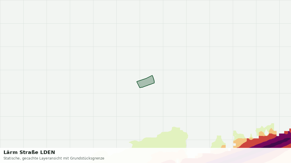 Statische Kartenansicht: Lärm Straße LDEN