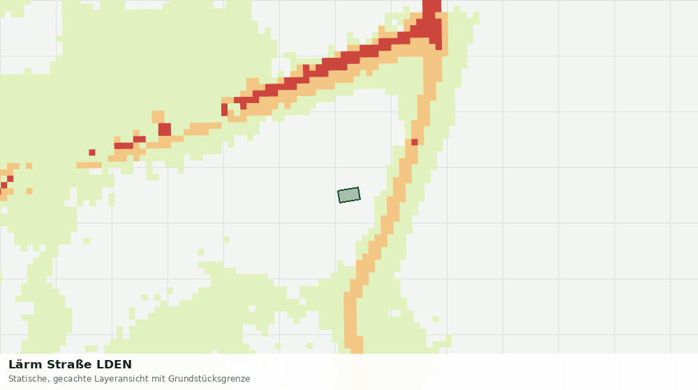 Statische Kartenansicht: Lärm Straße LDEN
