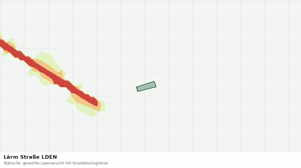 Statische Kartenansicht: Lärm Straße LDEN