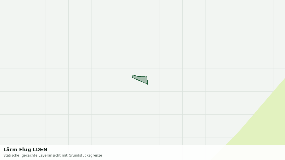 Statische Kartenansicht: Lärm Flug LDEN