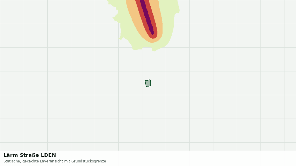 Statische Kartenansicht: Lärm Straße LDEN