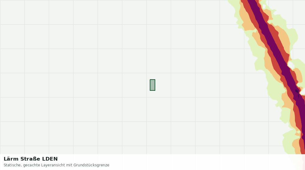 Statische Kartenansicht: Lärm Straße LDEN