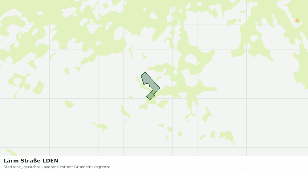 Statische Kartenansicht: Lärm Straße LDEN