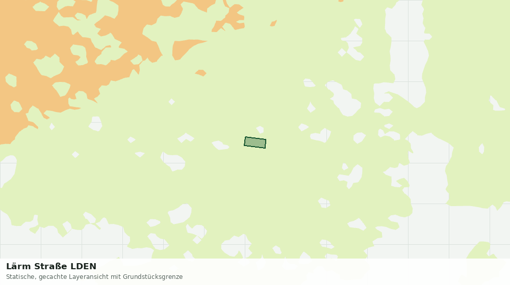 Statische Kartenansicht: Lärm Straße LDEN