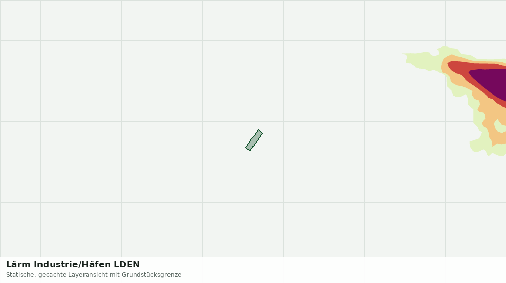 Statische Kartenansicht: Lärm Industrie/Häfen LDEN