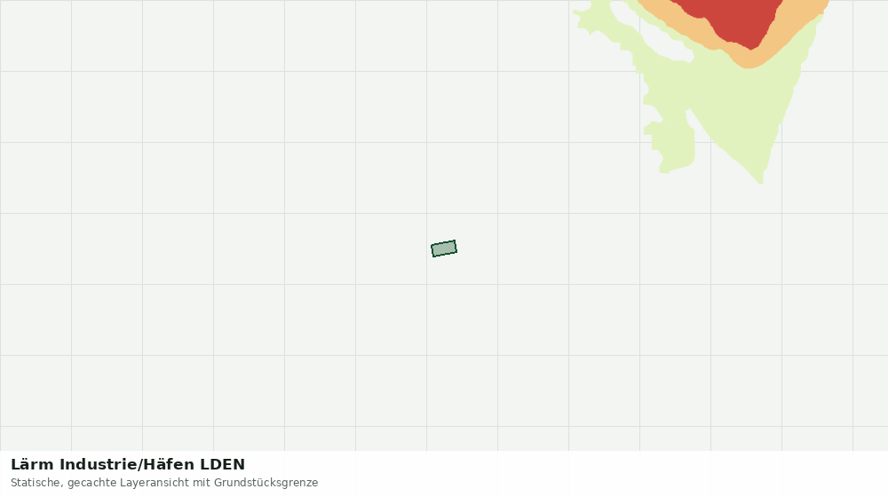Statische Kartenansicht: Lärm Industrie/Häfen LDEN