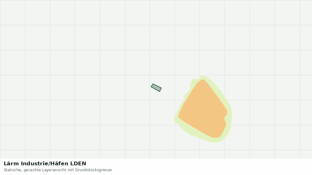 Statische Kartenansicht: Lärm Industrie/Häfen LDEN