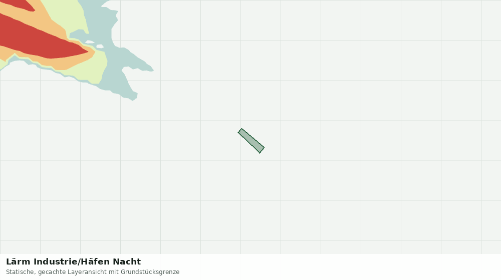 Statische Kartenansicht: Lärm Industrie/Häfen Nacht