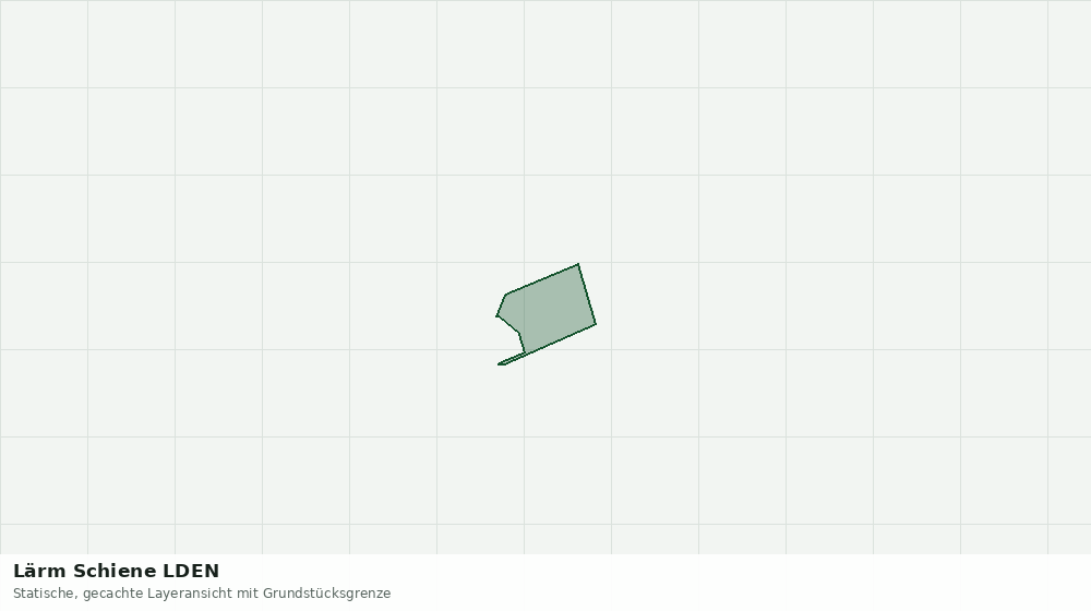 Statische Kartenansicht: Lärm Schiene LDEN