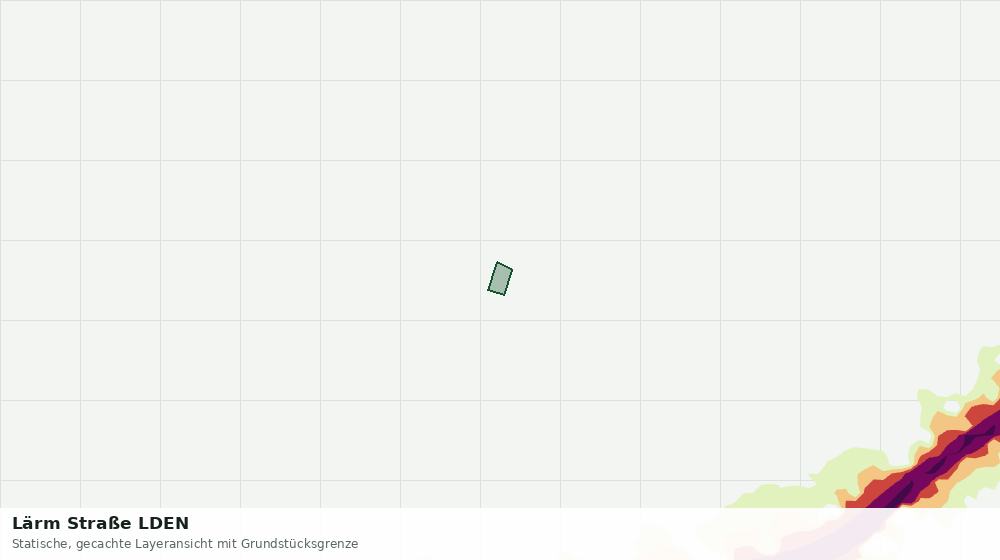 Statische Kartenansicht: Lärm Straße LDEN