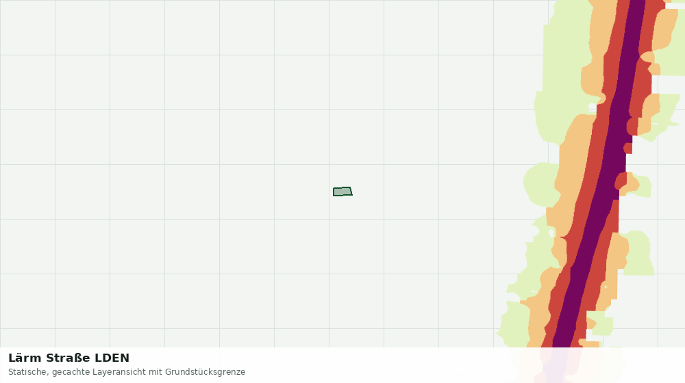 Statische Kartenansicht: Lärm Straße LDEN