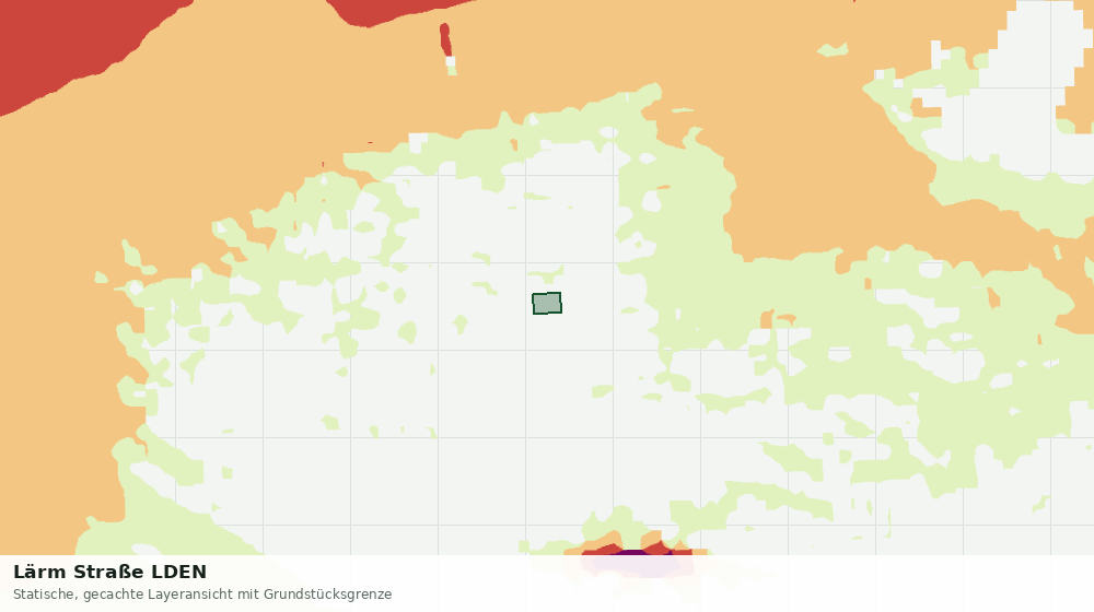 Statische Kartenansicht: Lärm Straße LDEN