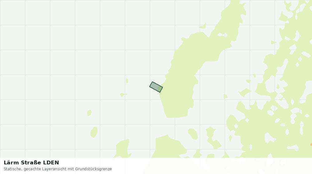 Statische Kartenansicht: Lärm Straße LDEN