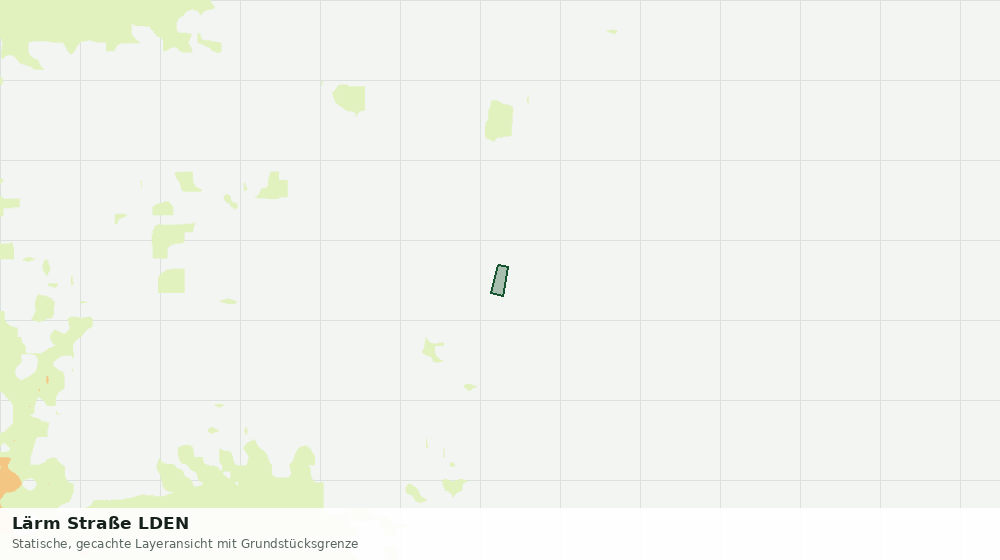 Statische Kartenansicht: Lärm Straße LDEN