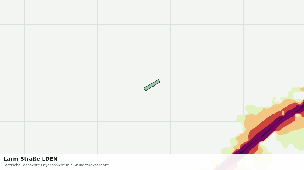 Statische Kartenansicht: Lärm Straße LDEN