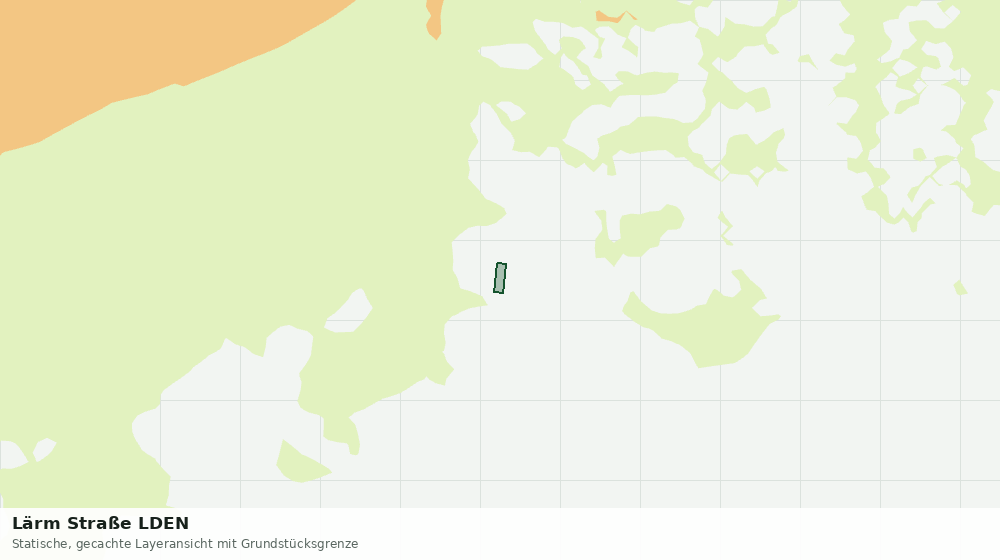 Statische Kartenansicht: Lärm Straße LDEN