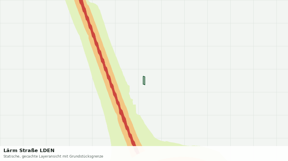 Statische Kartenansicht: Lärm Straße LDEN