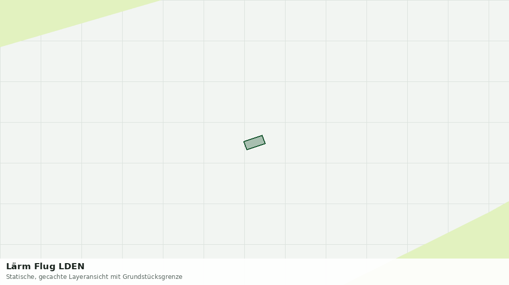Statische Kartenansicht: Lärm Flug LDEN