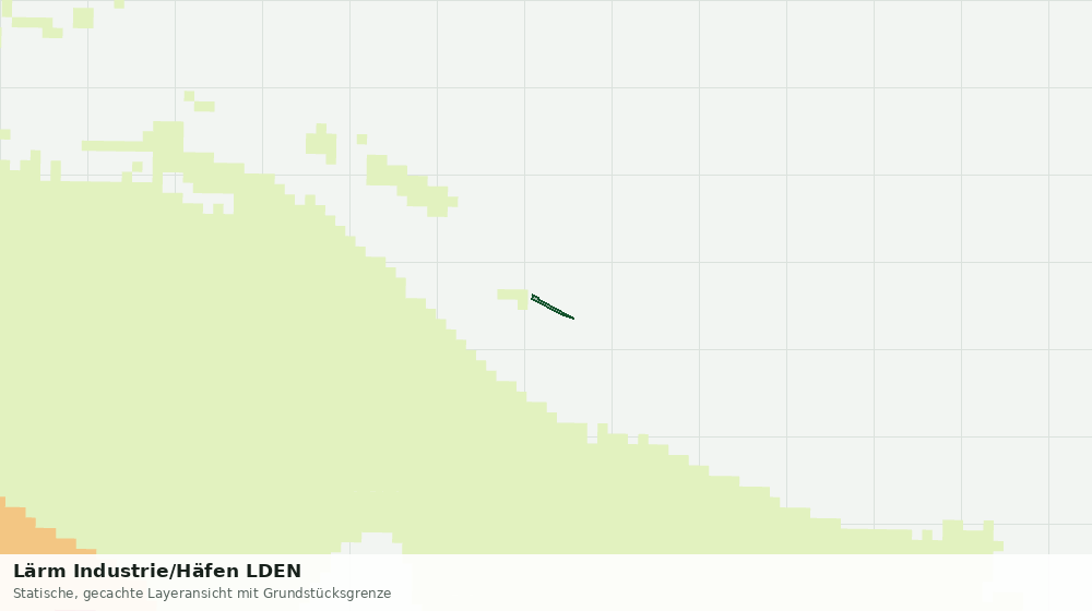 Statische Kartenansicht: Lärm Industrie/Häfen LDEN