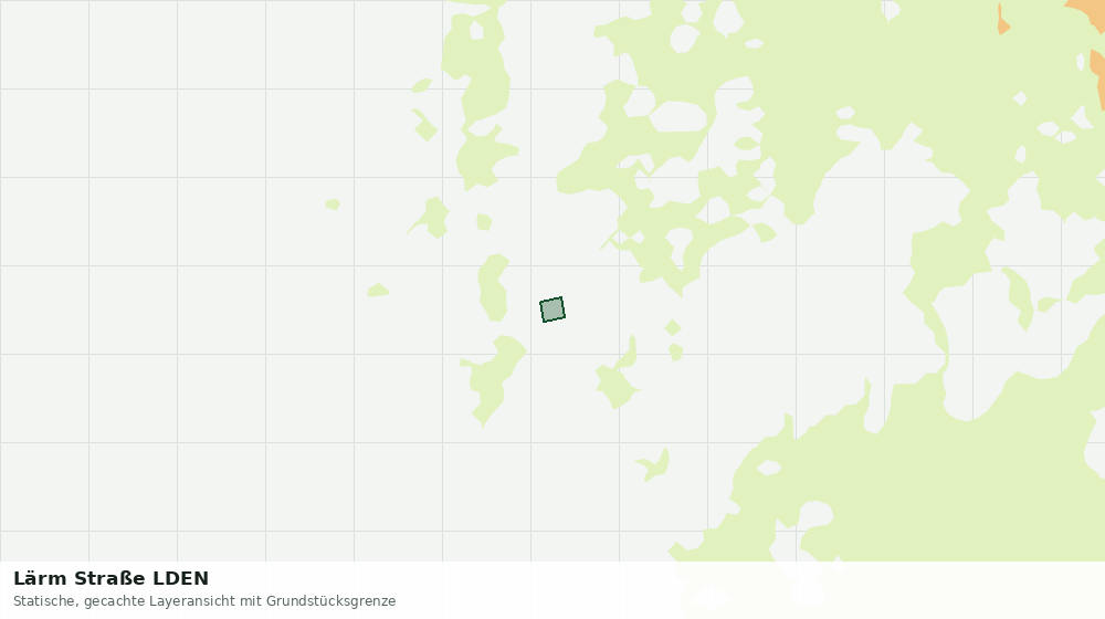 Statische Kartenansicht: Lärm Straße LDEN