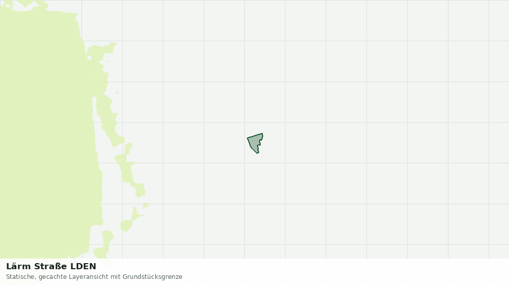 Statische Kartenansicht: Lärm Straße LDEN