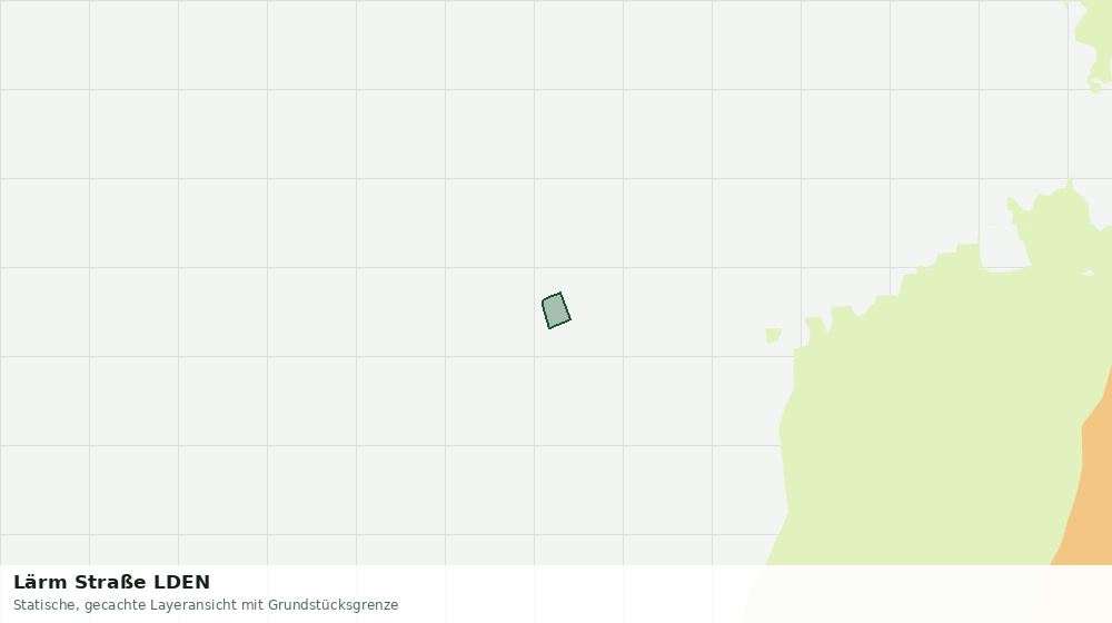 Statische Kartenansicht: Lärm Straße LDEN