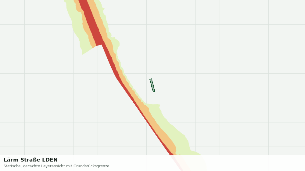 Statische Kartenansicht: Lärm Straße LDEN