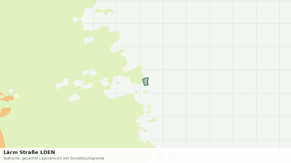 Statische Kartenansicht: Lärm Straße LDEN
