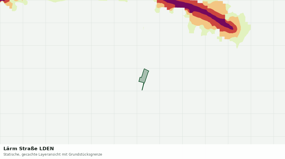 Statische Kartenansicht: Lärm Straße LDEN
