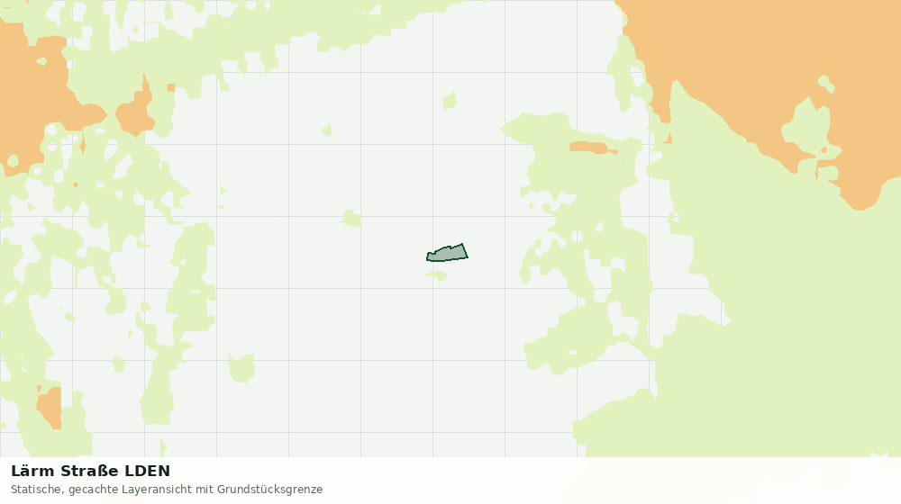 Statische Kartenansicht: Lärm Straße LDEN