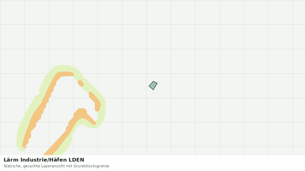 Statische Kartenansicht: Lärm Industrie/Häfen LDEN