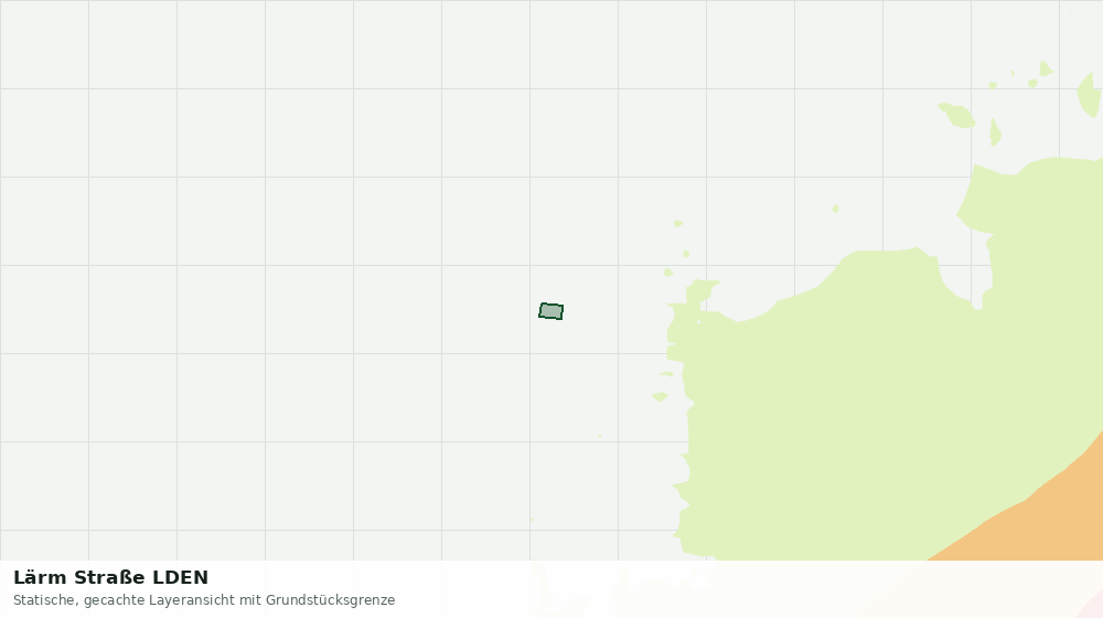 Statische Kartenansicht: Lärm Straße LDEN