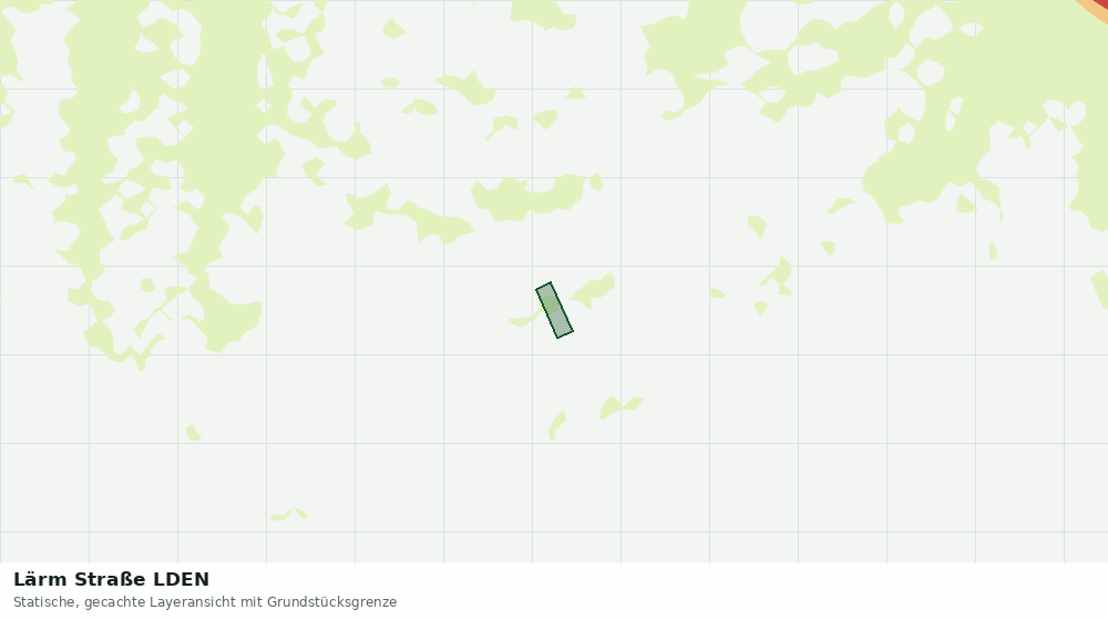 Statische Kartenansicht: Lärm Straße LDEN