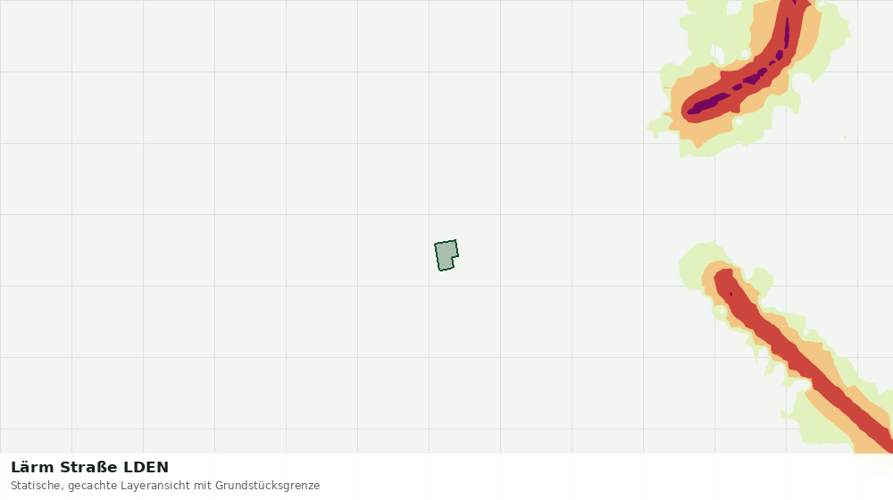 Statische Kartenansicht: Lärm Straße LDEN