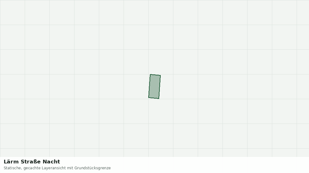 Statische Kartenansicht: Lärm Straße Nacht