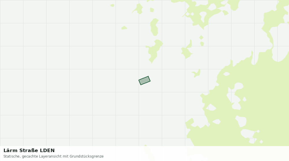 Statische Kartenansicht: Lärm Straße LDEN