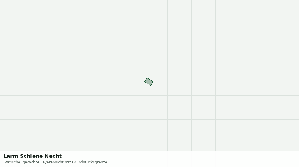 Statische Kartenansicht: Lärm Schiene Nacht